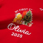 Personalized Classic Winnie the Pooh 100% Cotton Baby Romper Hat Outfit with Hamper Name Year Baby's 1st Christmas Baby Shower Gift for Newborn