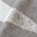 Personalized Birthstone Star Minimalist Earrings Dainty Jewelry Birthday Anniversary Gift for Women