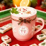 Personalized Merry Mahjong Cocktail Waterproof Stickers with Name Gift Decor Christmas Party Favor for Mahjong Lovers Players