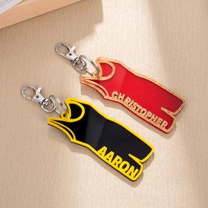 Gepersonaliseerd worstelen Singlet ontwerp sport tas tag sleutelhanger met naam Singlet Gear verjaardagstoernooi seizoen geschenk voor worstelaar coach