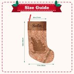 Gepersonaliseerde Western Cowboy Boerderij Pluche Kerstkousen met Naam en Rode Hanglus Festival Decoratie Kerstcadeau voor Familie Vrienden