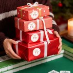 Personalized Merry Mahjong Cocktail Waterproof Stickers with Name Gift Decor Christmas Party Favor for Mahjong Lovers Players