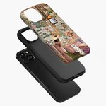 Personalized Collage Style Text Phone Case for iPhone or Samsung Daily Use Birthday Gift for Bookworms