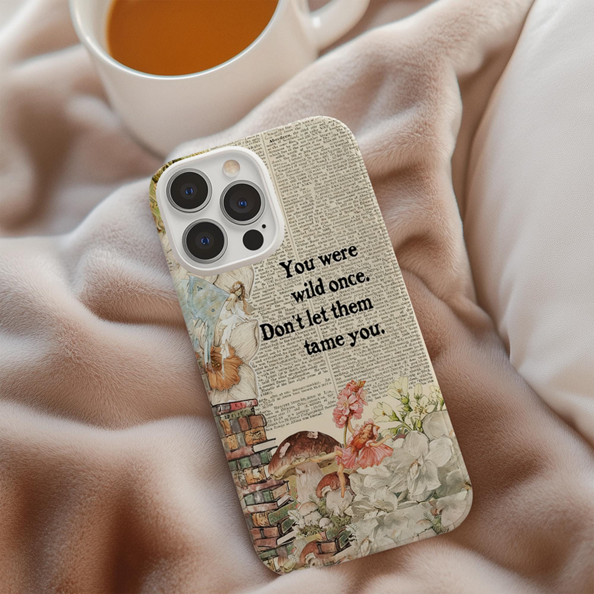 Coque de téléphone personnalisée pour iPhone ou Samsung Utilisation quotidienne Cadeau d'anniversaire pour les rats de bibliothèque