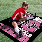 Personalized Pom-Pom Loudspeaker Design Cheer Soft Throw Blanket with Name and Team Name Home Decor Senior Night Anniversary Gift for Cheerleaders