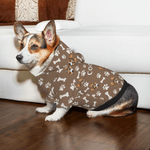 Personalisierte Fischgräte Pfote drucken weiche warme Welpe Hund Hoodie mit Haustier Gesicht Foto und Name Weihnachten Geburtstag Geschenk für Tierbesitzer