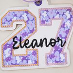 Personalized Multicolor Applique Year Design Bag Tag Keychain with Embroidered Text Senior Night School Spirit Gift for Graduates Students