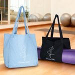 Gepersonaliseerde Boom Houding Grote Capaciteit Yoga Mat Tas met Tekst Pilates Accessoire Kerstcadeau voor Yoga Lovers