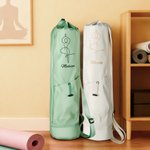 Gepersonaliseerde Boom Houding Grote Capaciteit Yoga Mat Tas met Tekst Pilates Accessoire Kerstcadeau voor Yoga Lovers