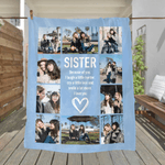 Personalisierte Multicolor 10 Fotos weiche Decke mit Namen Home Decor Weihnachten Geburtstag Geschenk für Freunde