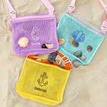 Personalised Multi-color Name 3D Printed Sand Moulds 2-8 Letters and Beach Bag Beach Vacation Essentials Play Birthday Gift for Family Kids