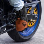 Personalized Genuine Leather Motorcycle Shifter Shoe Protector with Text or Logo Birthday Christmas Gift for Motorcycle Riders