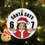 Ornement de Noël personnalisé avec photo Cadeau de Noël pour les adolescents