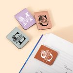 Personalized Floral Initial Monogram Magnetic Bookmark Clip with Name Reading Stationery Supplies Birthday Gift for Bookworms