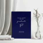 Libro degli ospiti personalizzato con nome, anno e 100 pagine foderate Regalo di laurea per i laureati