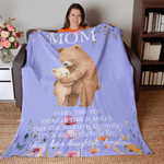 Personalized Koala Bear Parent-Child Animal Soft Throw Blanket with Nickname and Text Home Decor Christmas Birthday Gift for Mom