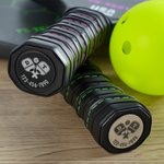 Personalised Metal Paddle Bottom Tag with Name and Number Daily Training Accessories Game Day Team Gift for Pickleball Lovers