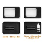 Personalized Golf Elements Monogram Design Golf Ball Stamp with Metal Storage Box Golf Accessory Birthday Sports Gift for Golf Players