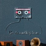 Personalised Retro Cassette Tape Wire Lyrics Song Wall Art Decor Music Studio Housewarming Gift for Music Lover