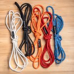 Ligne de quai tressée personnalisée avec texte brodé Anniversaire Nouveau bateau Cadeau pour propriétaires de bateau