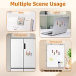 Personalized Birth Flower Magnetic PU Leather Bookmark Clip with Name Christmas Birthday Gift for Reading Lovers Bookworms