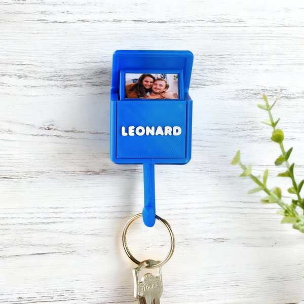 Personalisierte Multicolor 3D-gedruckt Wand Schlüsselhalter mit Namen und Foto Haus Dekor Geburtstag Housewarming Geschenk für Familie Freunde