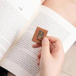 Gepersonaliseerde Boekenkast PU-leer Magnetische Bladwijzerclip met Naam en Initiaal Verjaardag of Kerst Cadeau voor Boekenliefhebbers en Leesfanaten