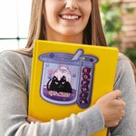 Personalized Cartoon Animals Chemical Elements Stationery Storage Pouch with Name Back to School Thank You Gift for Science Teachers Alumni