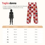 Pantaloni del pigiama lunghi personalizzati con foto e nome del tuo animale domestico regalo di compleanno per famiglia per amiche