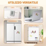 Segnalibro magnetico in pelle personalizzato con nome e fiore di nascita adatto per letture e cancelleria regalo di compleanno per amanti dei libri