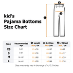 Personalized Pumpkin Paws Checkerboard Face Photo Long Pajama Pants with Drawstring Birthday Christmas Gift for Kids Women Men Pet Lovers