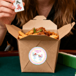 Personalized Mahjong Cocktail Pattern Waterproof Stickers with Name Gift Decor Mahjong Party Gift for Mahjong Lovers