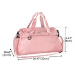 Personalised Embroidered Horse Face Name Waterproof Large Travel Duffle Bag with Shoe Compartment Equestrian Birthday Gift for Horse Lovers