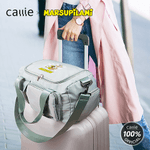 Personalisierte Houba Shout Long-Tailed Marsupilami Name Travel Duffel Tasche mit Schuhen Compartment Geburtstag Geschenk für Kinder Familie | Callie × Marsupilami®