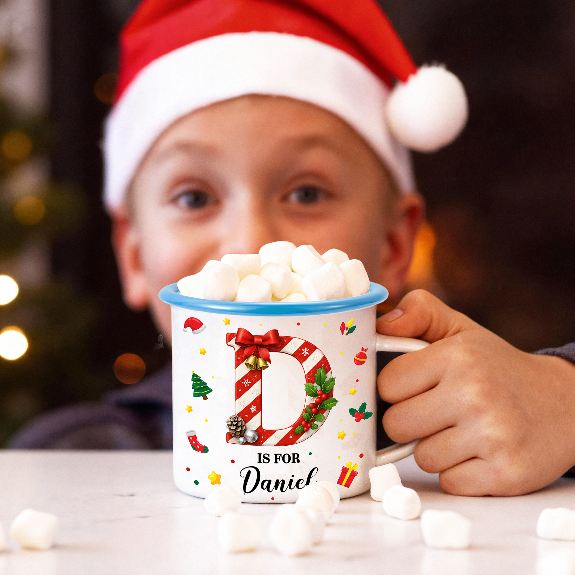Tazza Personalizzata Angelo Custode Con Nome – SpecialMe® – Ceramica Bianca