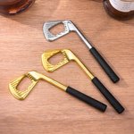 Personalisierter Golfschläger Design Flaschenöffner mit Namensgravur Grillparty Mitbringsel Geburstag Einweihung Geschenk für Bierliebhaber