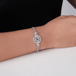 Personalized Pet Paw Print Adjustable Bracelet with Engraved Name and Text Dog Cat Loss Jewelry Memorial Sympathy Gift for Pet Owners