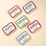 Personalisierte Altoids Dose magnetische Mini-Reise-Schachbrett-Set mit Namen kleine tragbare Tasche Spiel Geburtstagsgeschenk für Schachliebhaber