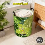 Personalized Tropical Adventure Long Tailed Marsupilami Large Storage Basket with Name Housewarming Gift for Family Friends | Callie × Marsupilami®