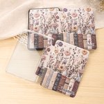 Bouquet de livres vintage personnalisé Étui magnétique portable pour Kindle avec nom Utilisation quotidienne Cadeau d'anniversaire pour l'amateur d'esthétique vintage Le rat de bibliothèque