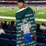 Personalized Cartoon Football Character Soft Hooded Blanket with Name and Number Home Decor Birthday Match Day Gift for Football Sports Lovers