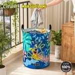 Personalized Tropical Adventure Long Tailed Marsupilami Large Storage Basket with Name Housewarming Gift for Family Friends | Callie × Marsupilami®