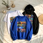 Personalised Lorry Off-Road Vehicle Design Multicolor Kid T-shirt Sweatshirt Hoodie with Name Birthday Christmas Gift for Girls Boys