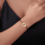 Personalized Pet Paw Print Adjustable Bracelet with Engraved Name and Text Dog Cat Loss Jewelry Memorial Sympathy Gift for Pet Owners