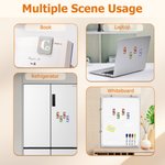 Personalized Birth Flower Magnetic PU Leather Bookmark Clip with Name and Initial Reading Accessories Birthday Gift for Book Lovers Bookworms