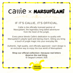 Personalisierte Houba Shout Long-Tailed Marsupilami Name Travel Duffel Tasche mit Schuhen Compartment Geburtstag Geschenk für Kinder Familie | Callie × Marsupilami®