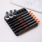 Personalised Multi-Groove 3D-Printed Tray Portable Partitioned Vial Holder with Text Birthday Christmas Gift for Doctors Nurses