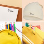 Gepersonaliseerde Schattige Kat Vis Stof Kleding Zelf Inktende Stempel met Naam en Geboortebloem Dagelijks Gebruik Verjaardagscadeau voor Familie