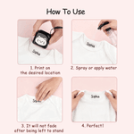 Gepersonaliseerde Schattige Kat Vis Bloem Zelfinktende Stempel met Naam Dagelijks Gebruik Verjaardag Kerstcadeau voor Kinderen Familie