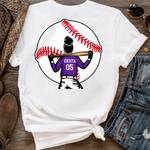 Henkilökohtainen Baseball Äiti 1-3 Lapsi merkit 100% puuvilla T-paita nimi ja numero Syntymäpäivä Loma Game Day lahja äidille